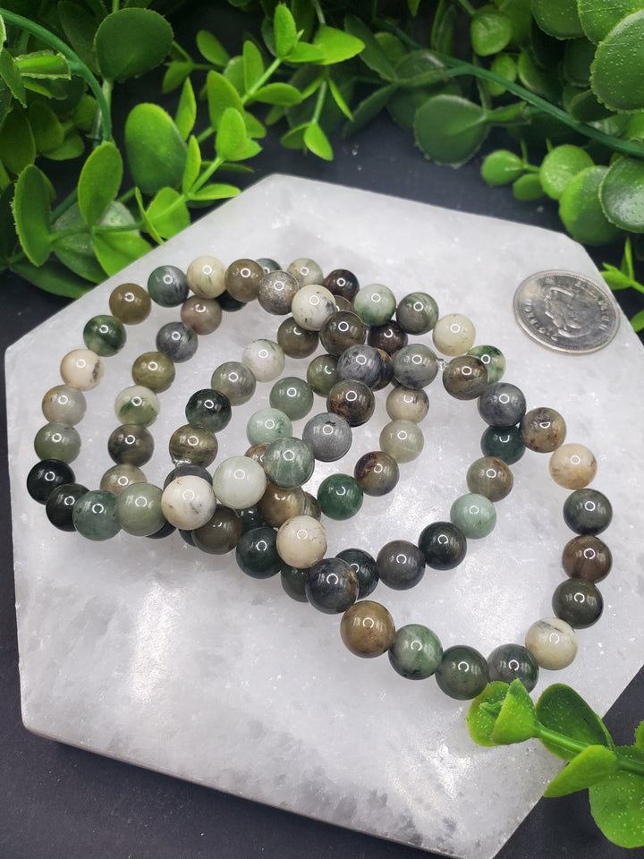 African Jade 8mm Bracelet