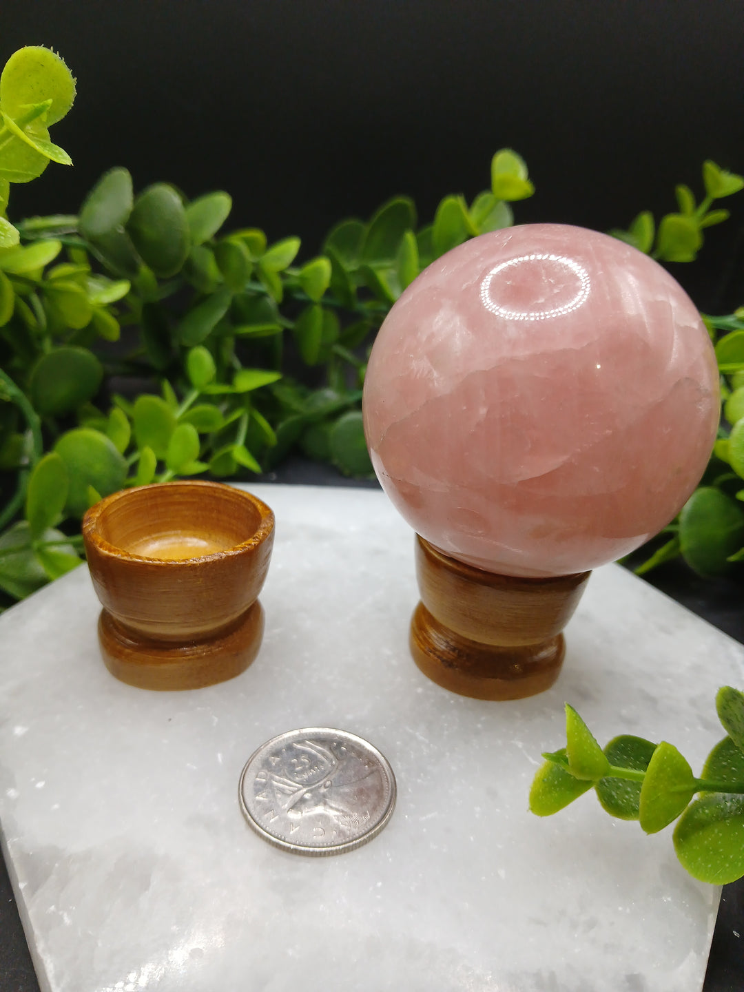 Wooden Sphere Stand (S)