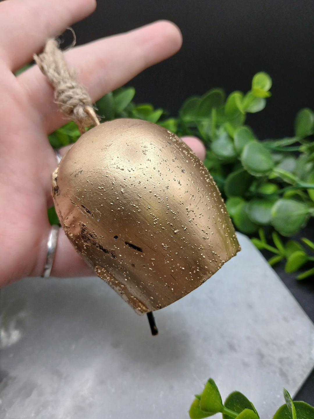 Rustic Gola Cow Bell on Rope