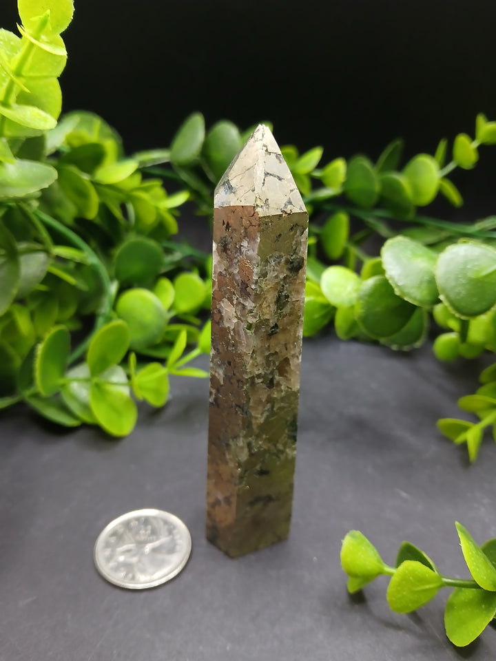 Pyrite Polished Point #4