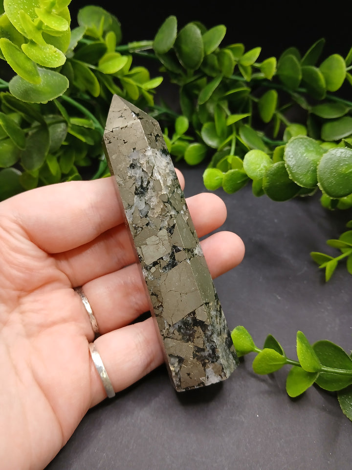 Pyrite Polished Point #3