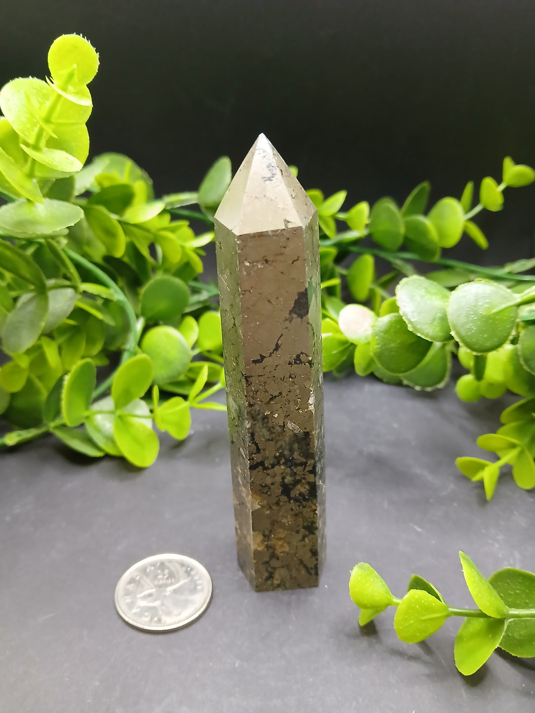 Pyrite Polished Point #1