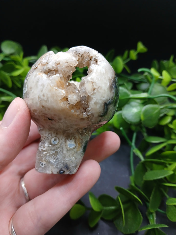 Agate Druzy Mushroom #2