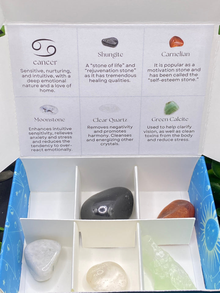 Cancer Zodiac Crystal Kit