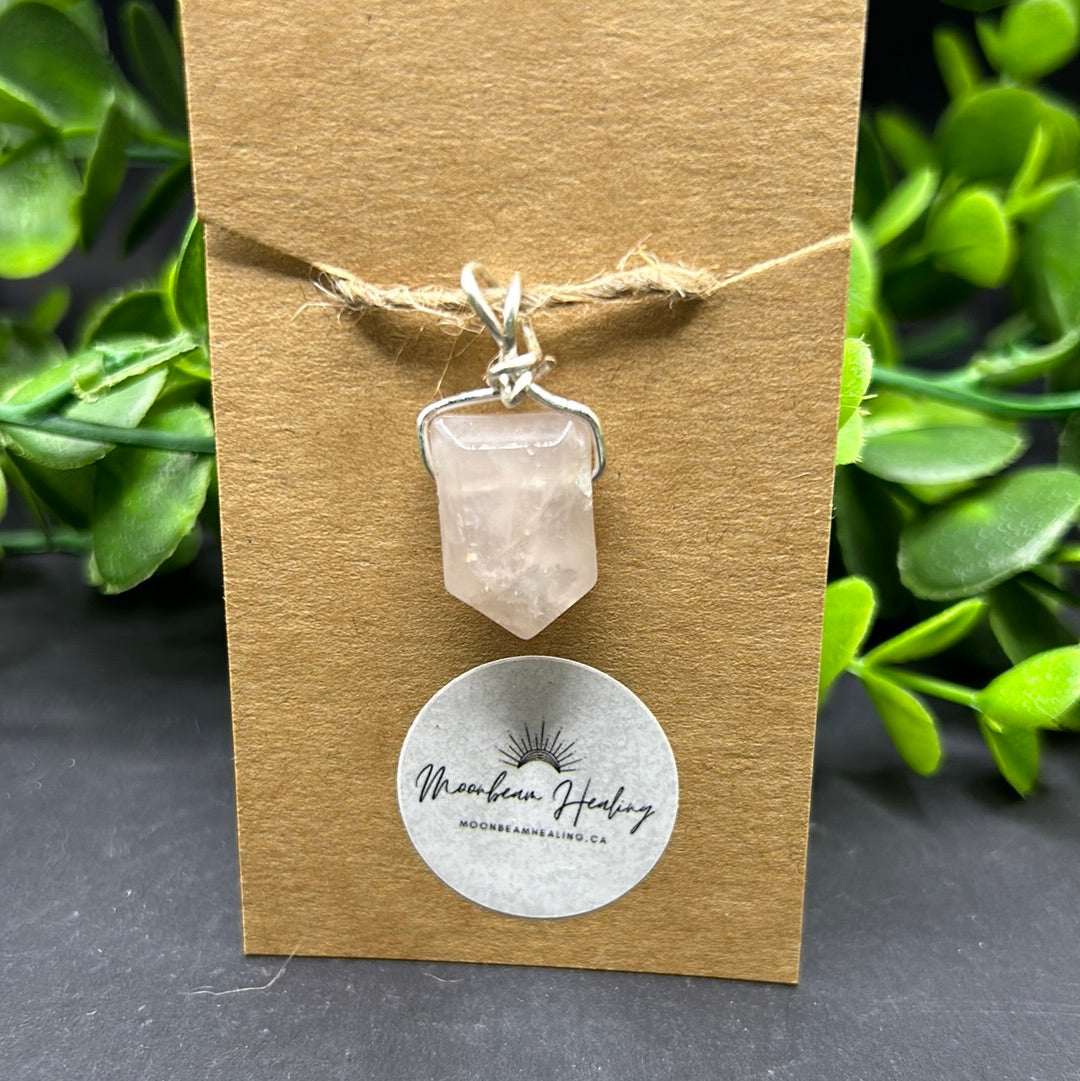 Rose Quartz Pendant