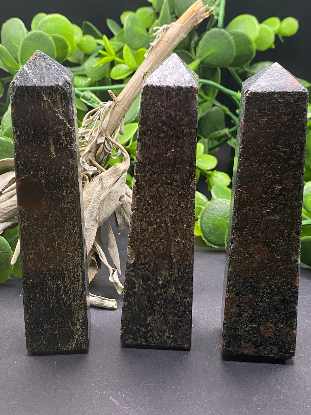 4” Spinel Matrix Obelisk