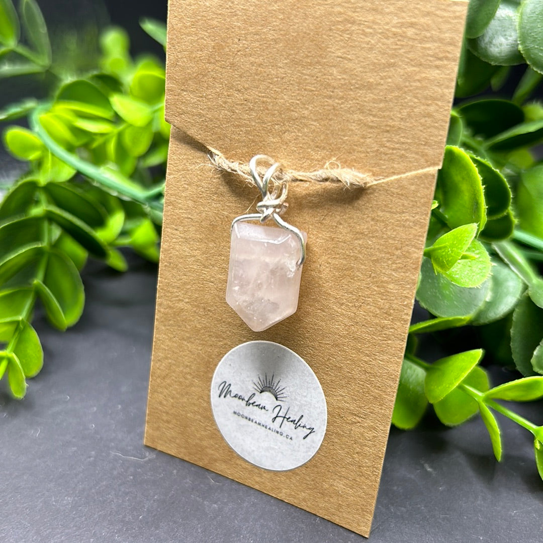 Rose Quartz Pendant