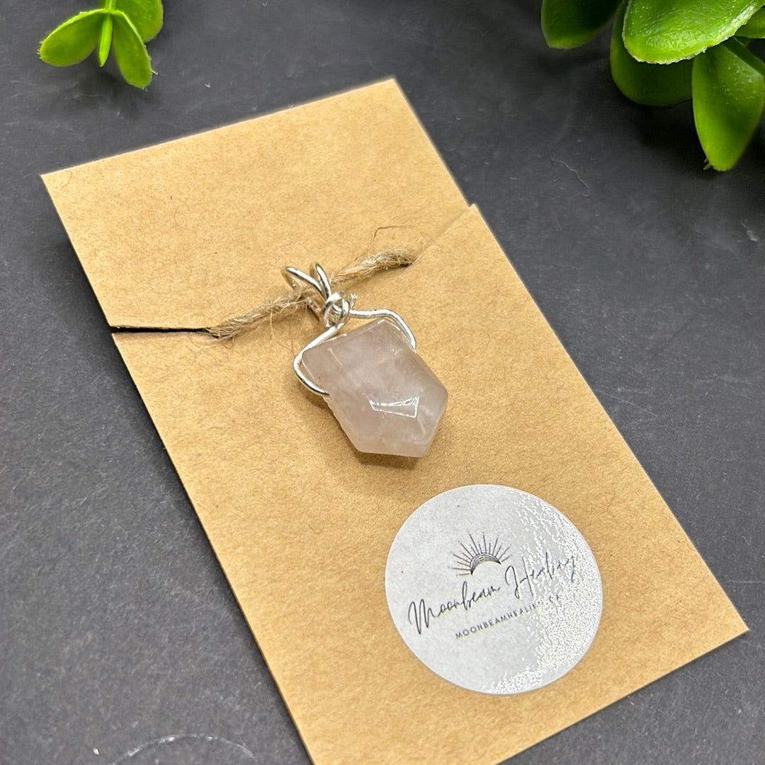 Rose Quartz Pendant