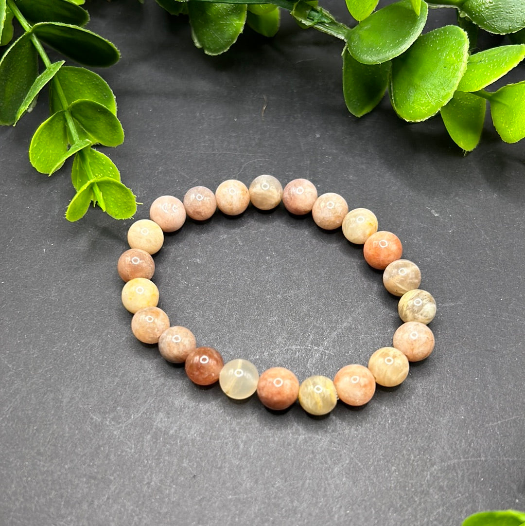 8mm Moonstone Bracelet