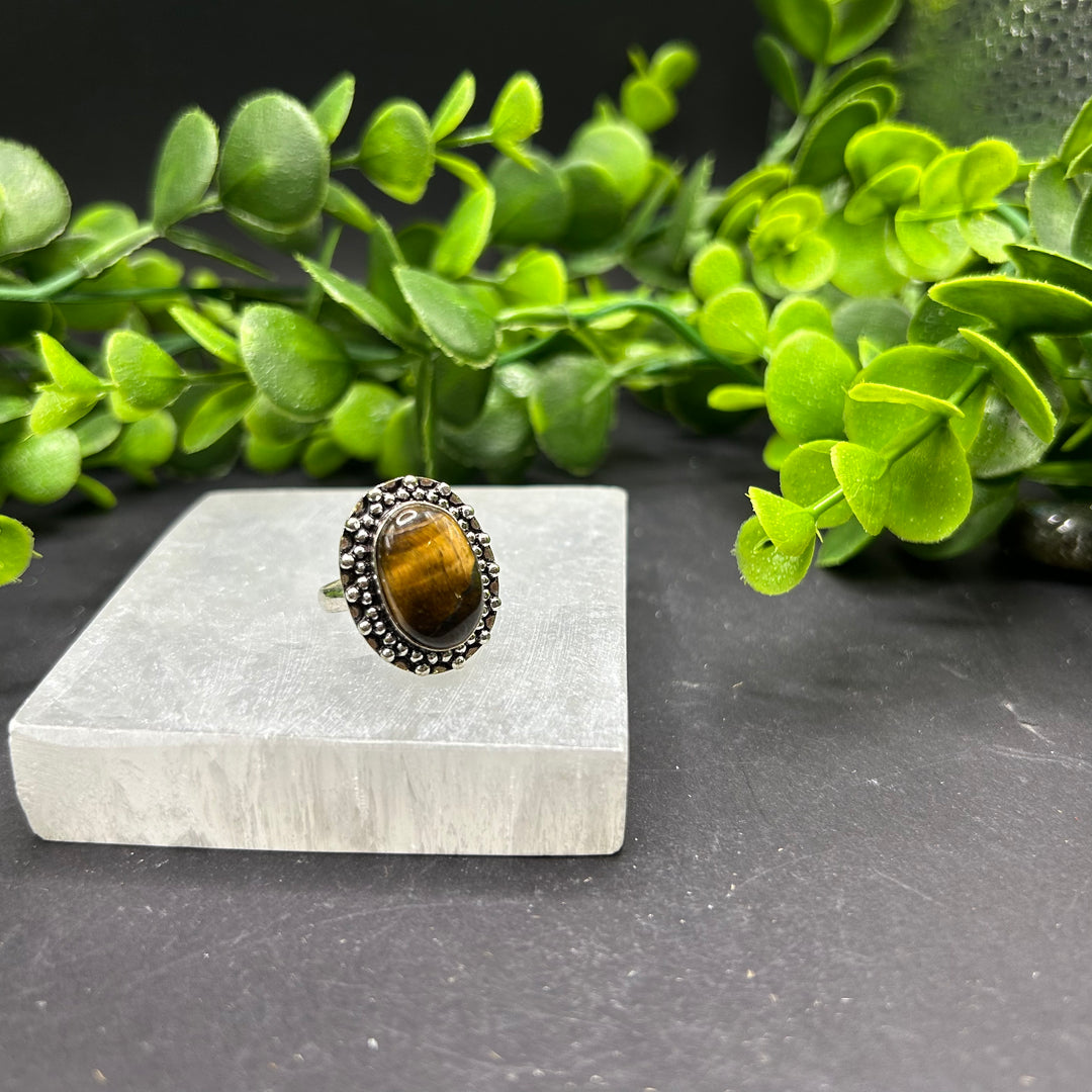 Tiger Eye Ring