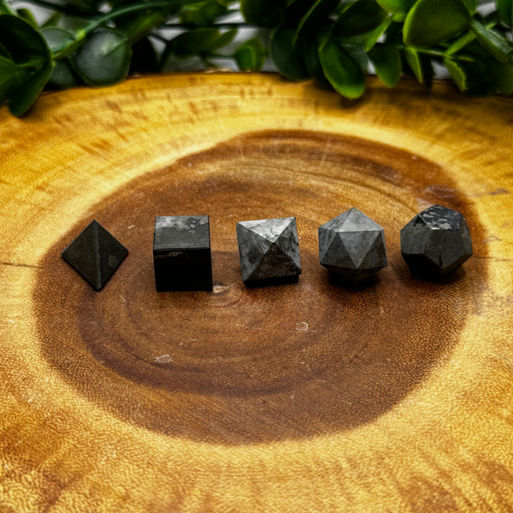 Pyrite Sacred Geometry Set