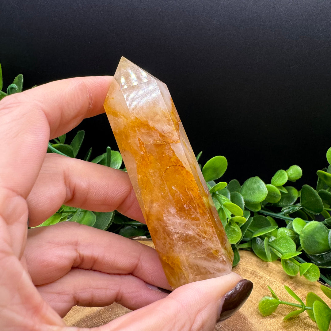 Golden Healer Quartz Polished Point #2