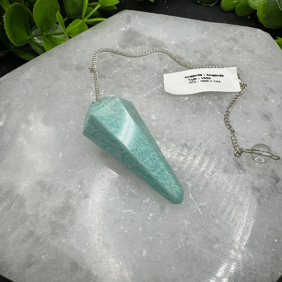 Amazonite Pendulums