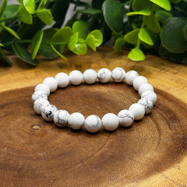 Howlite 8mm Bracelet