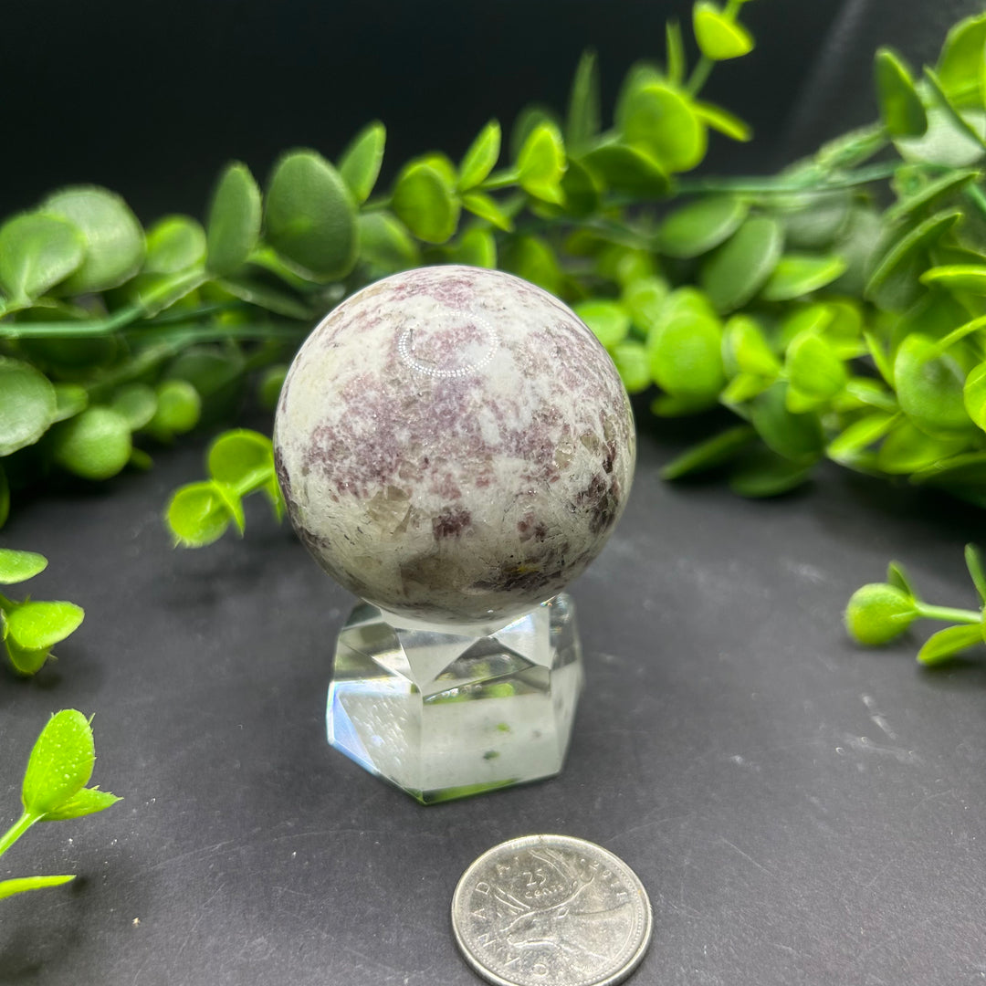 Lepidolite Sphere 40mm