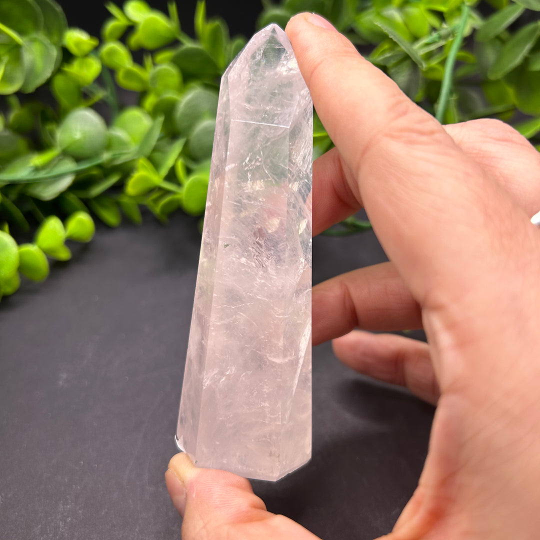 Rose Quartz Polished Point (#12)