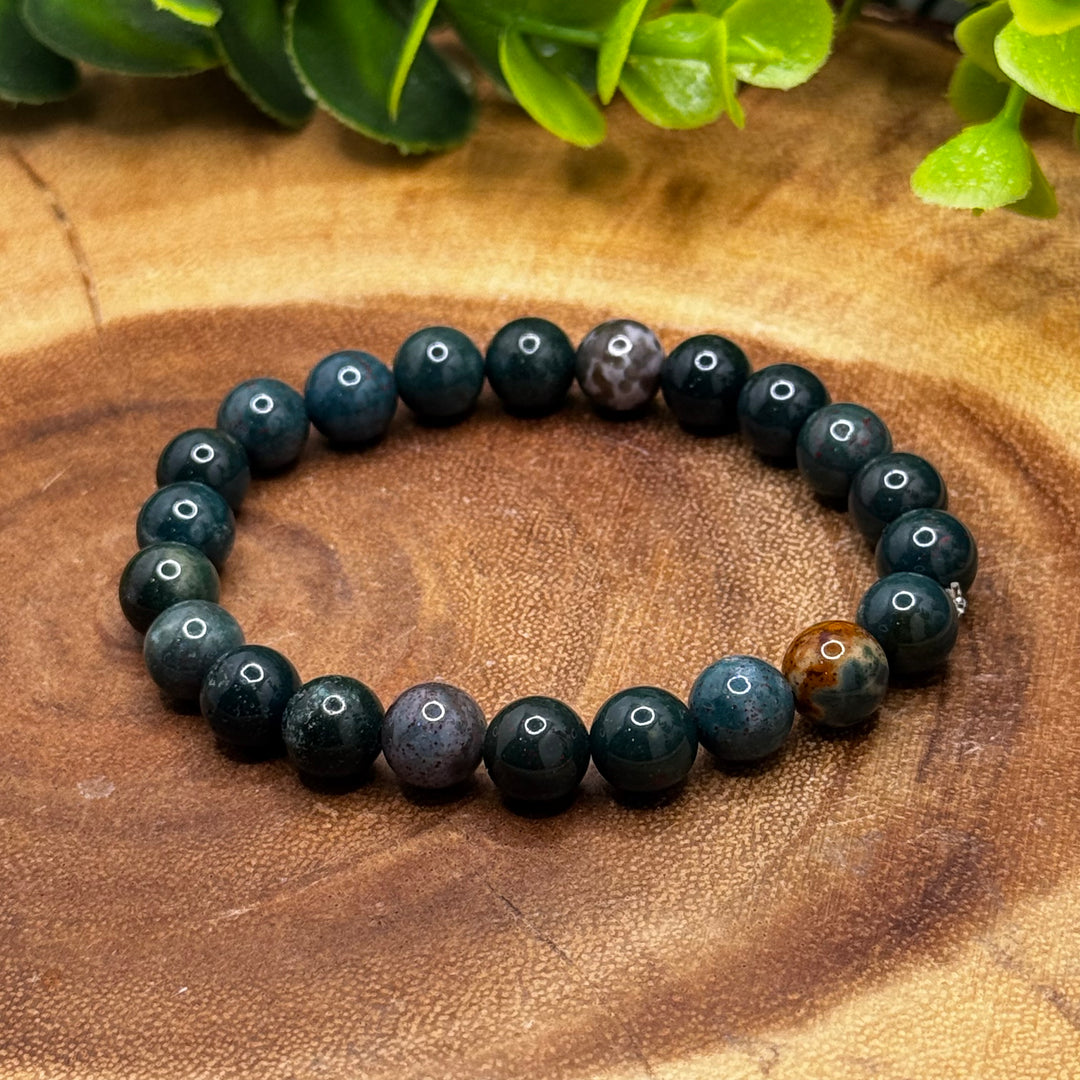 Bloodstone 8mm Bracelet