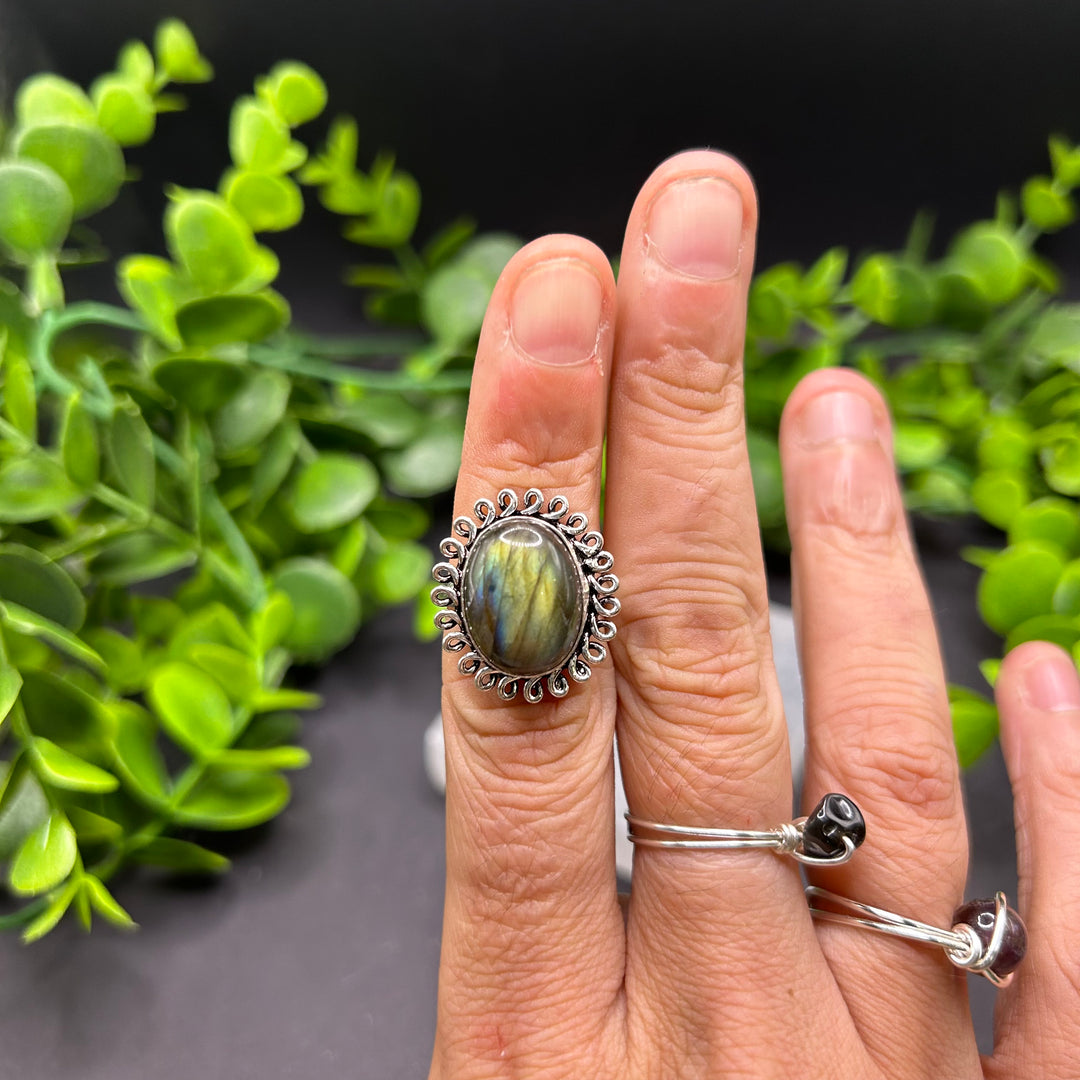 Labradorite Ring