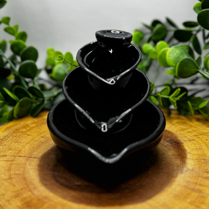 Waterfall Blackflow Cone Incense Burner