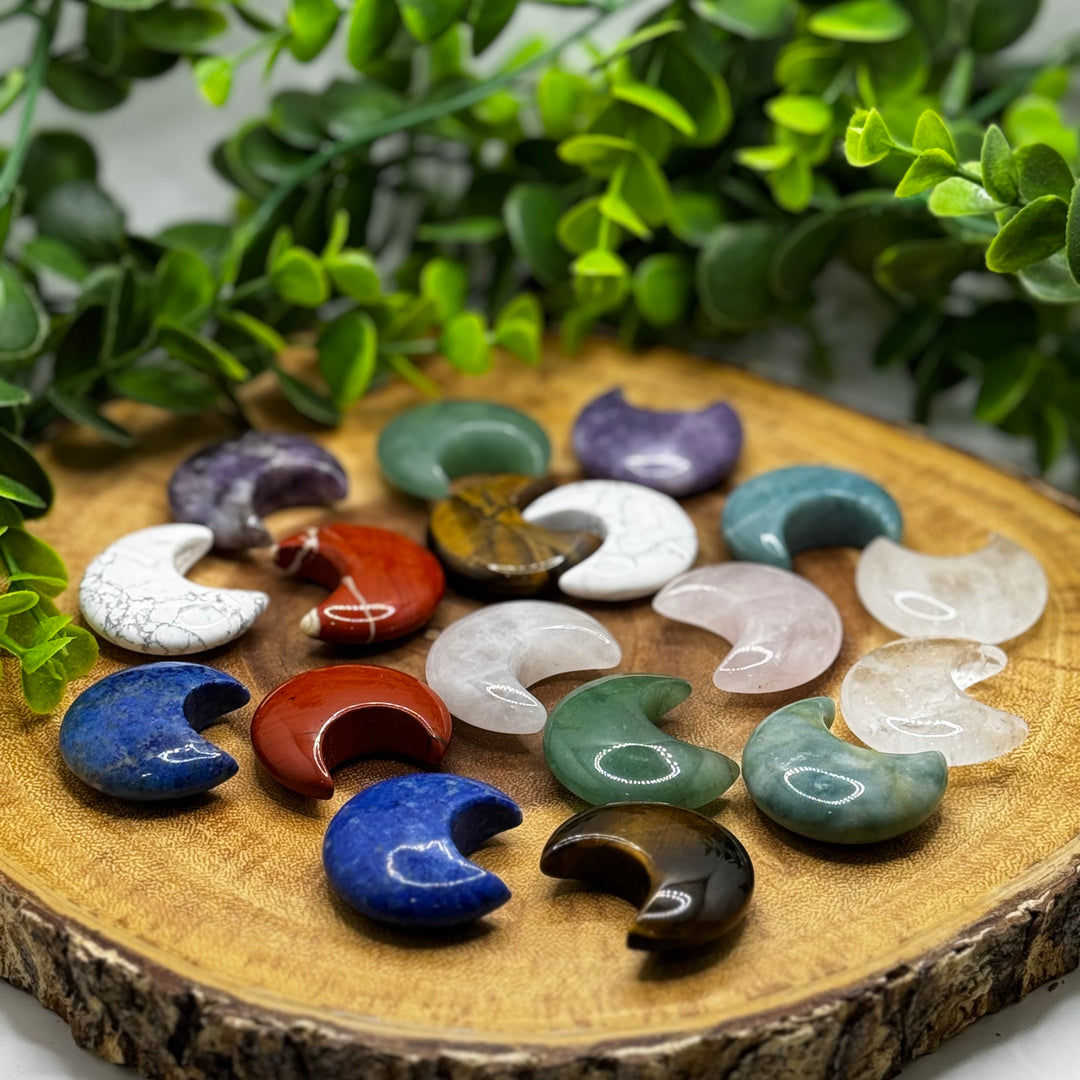Assorted Moon Carvings