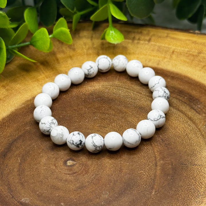 Howlite 8mm Bracelet