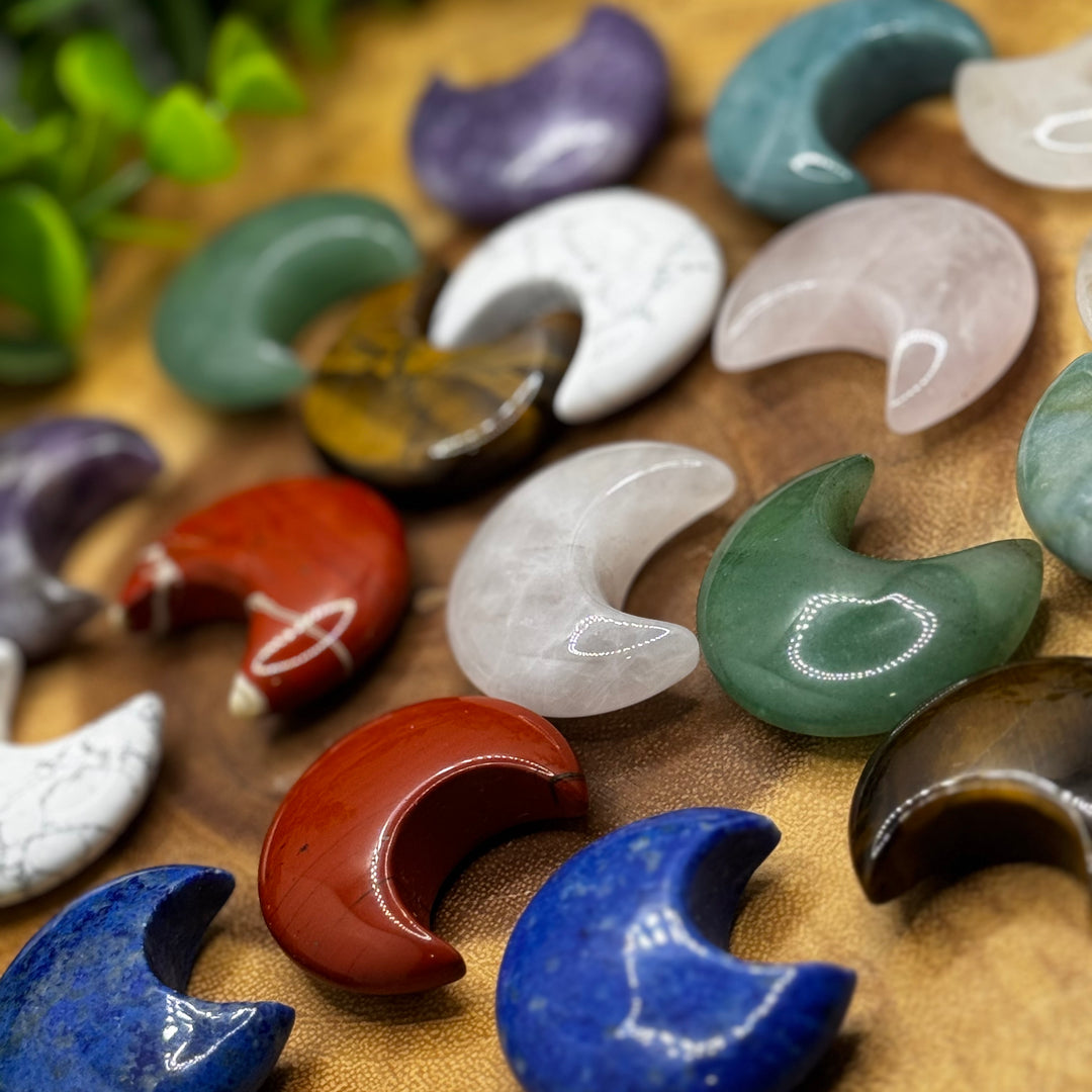 Assorted Moon Carvings