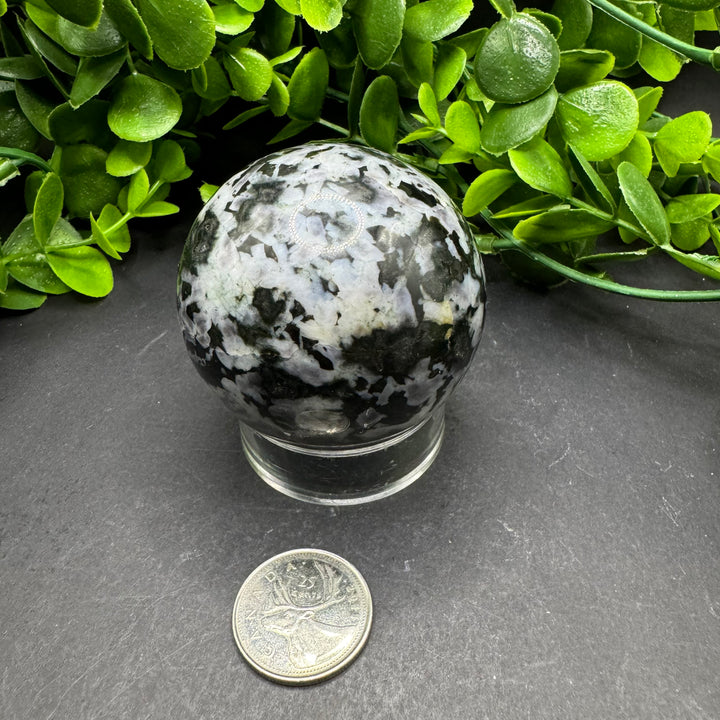 Indigo Gabbro Sphere 60mm