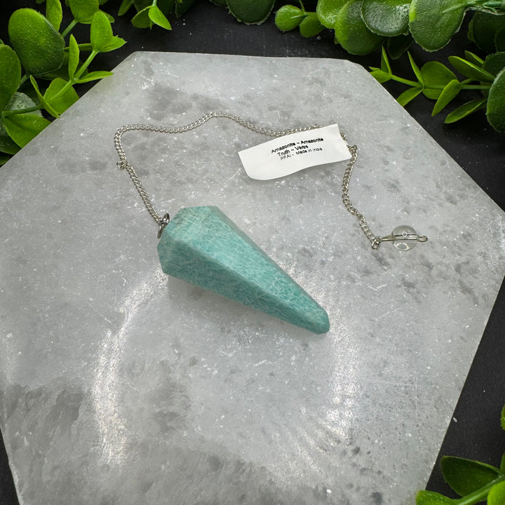 Amazonite Pendulums