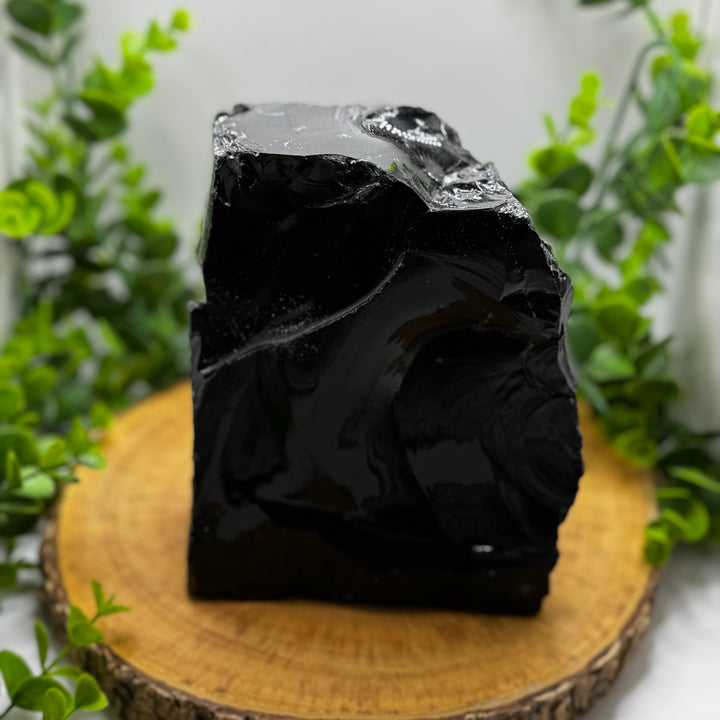 Black Obsidian Rough Cut Freeform 1