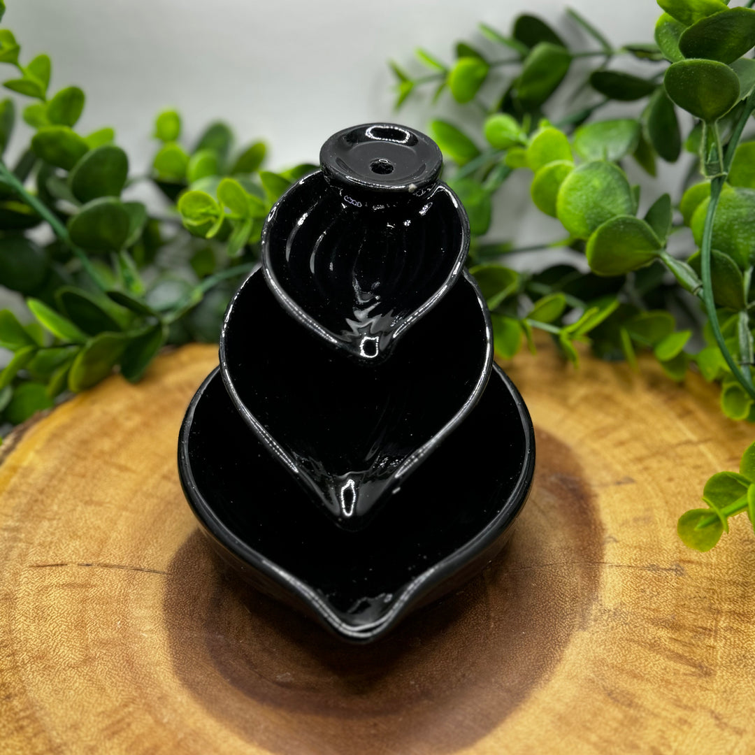 Waterfall Blackflow Cone Incense Burner