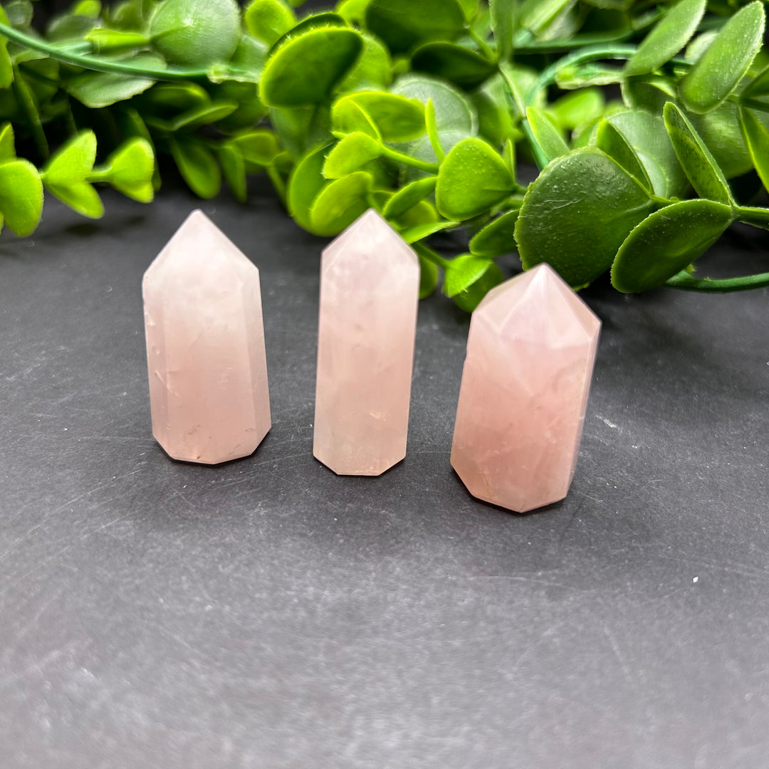 Rose Quartz Polished Mini Points