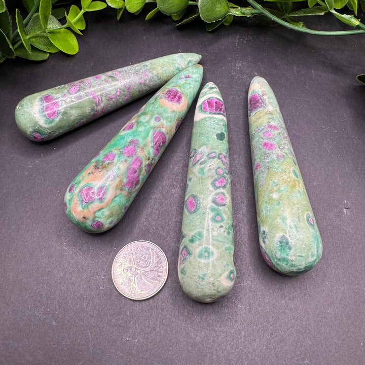 Ruby Fuchsite Wand