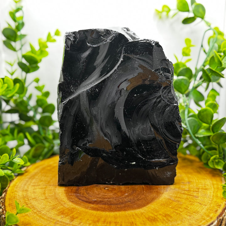 Black Obsidian Rough Cut Freeform 1