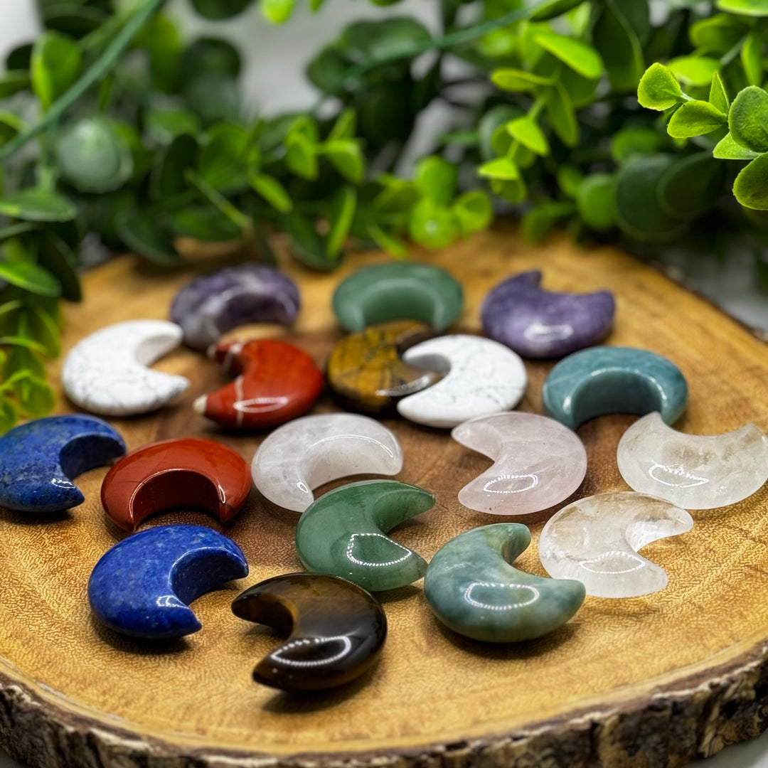 Assorted Moon Carvings