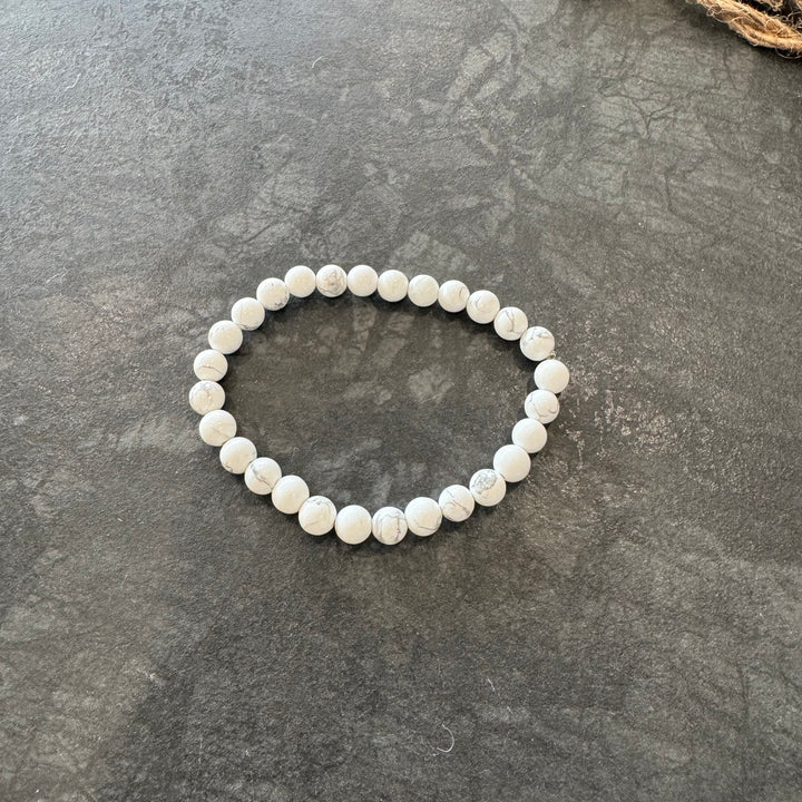 Howlite 6mm Bracelet