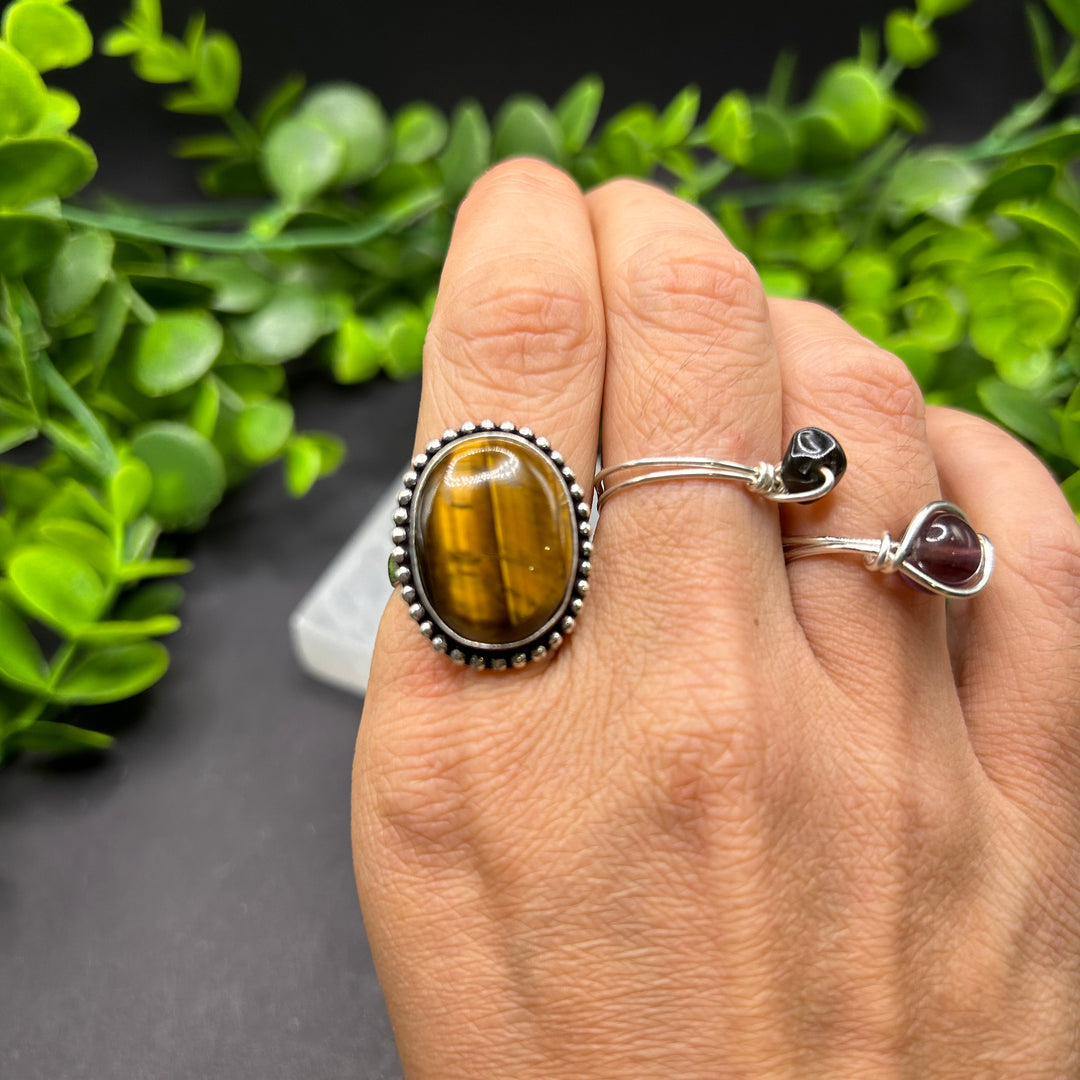 Tiger Eye Ring