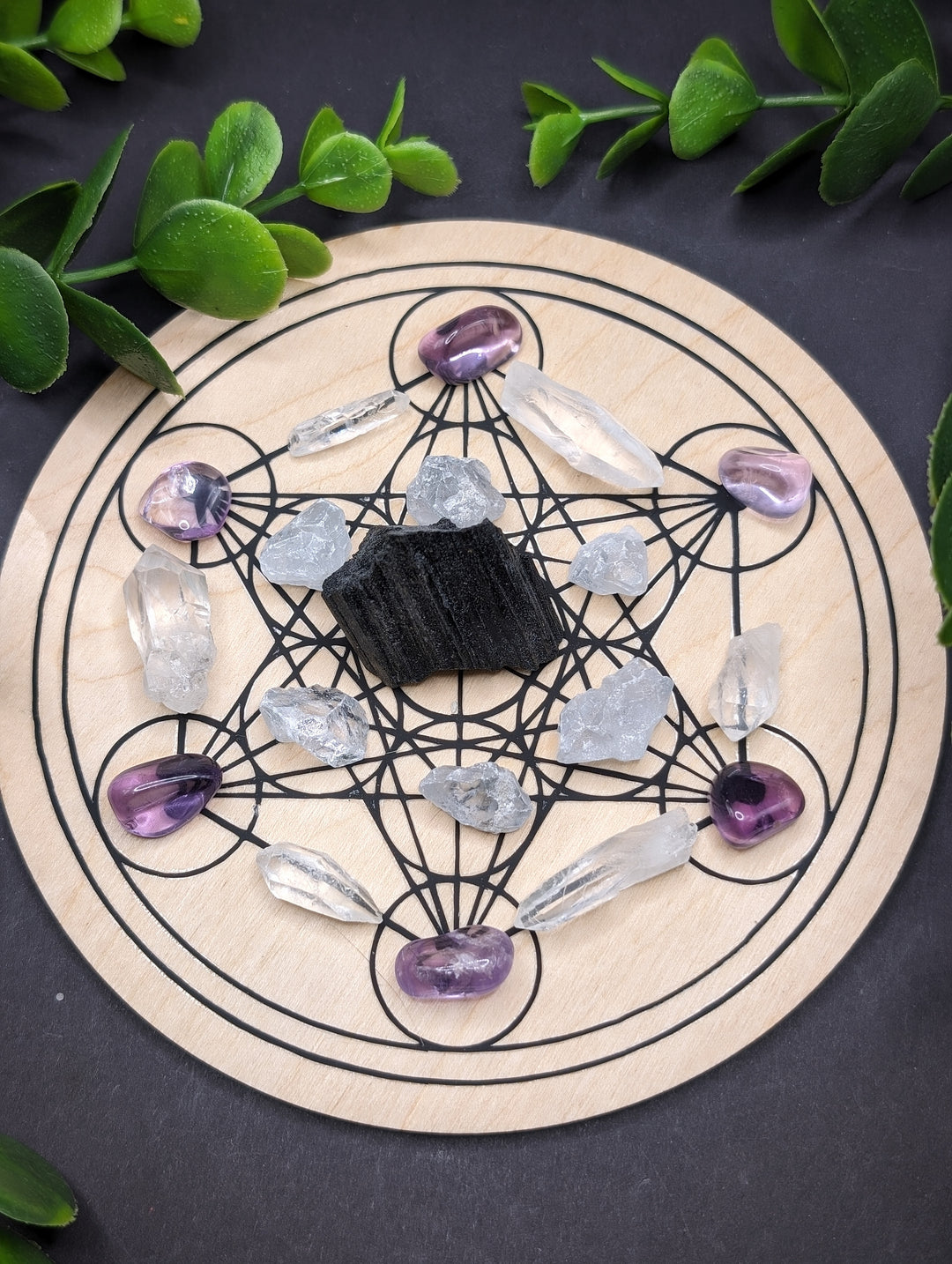 Spiritual Connection Crystal Grid Kit