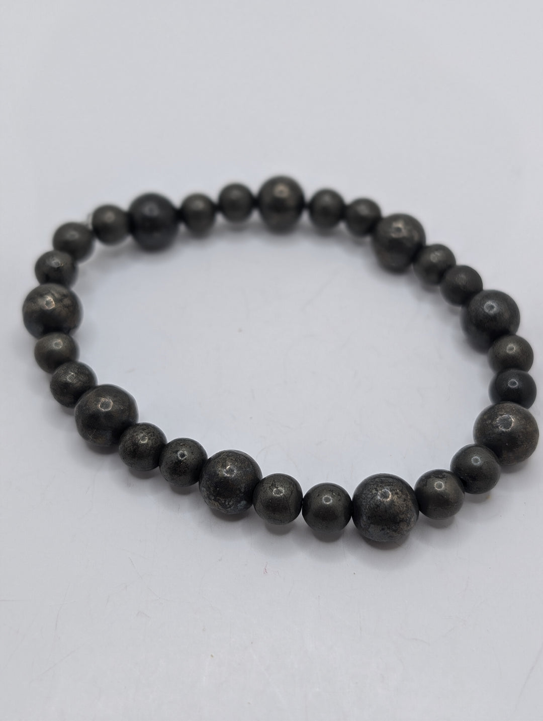 Pyrite 6mm & 8mm Bracelet