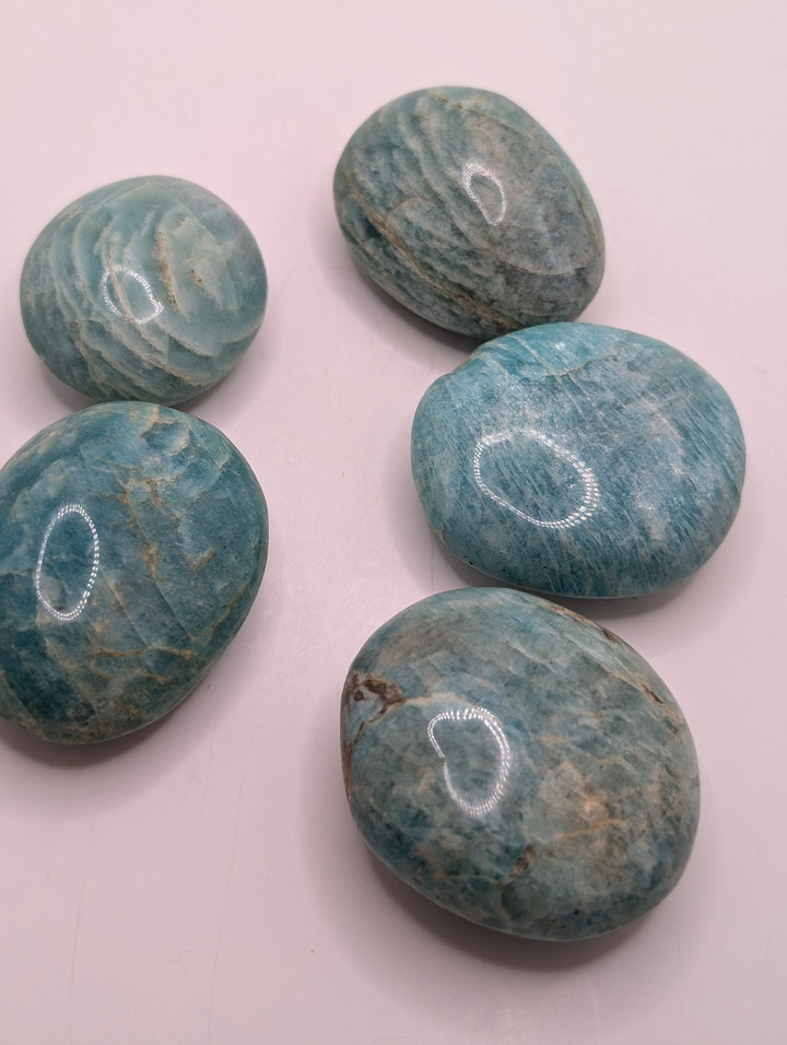 Amazonite Palm Stone