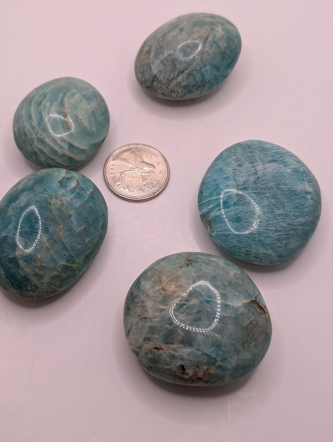 Amazonite Palm Stone