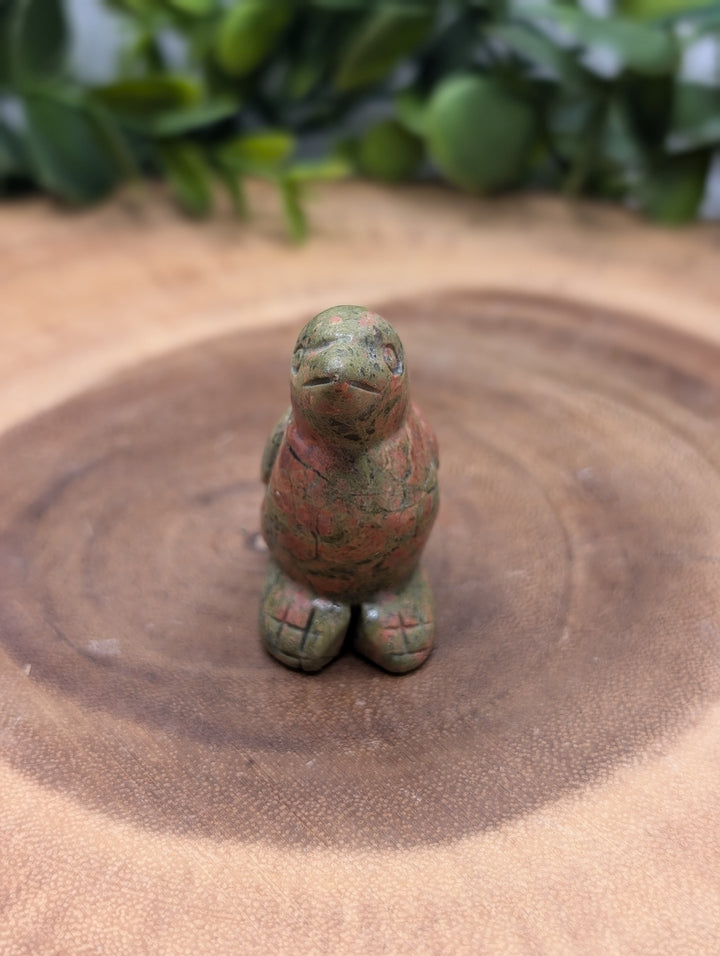 Unakite Bird Carving