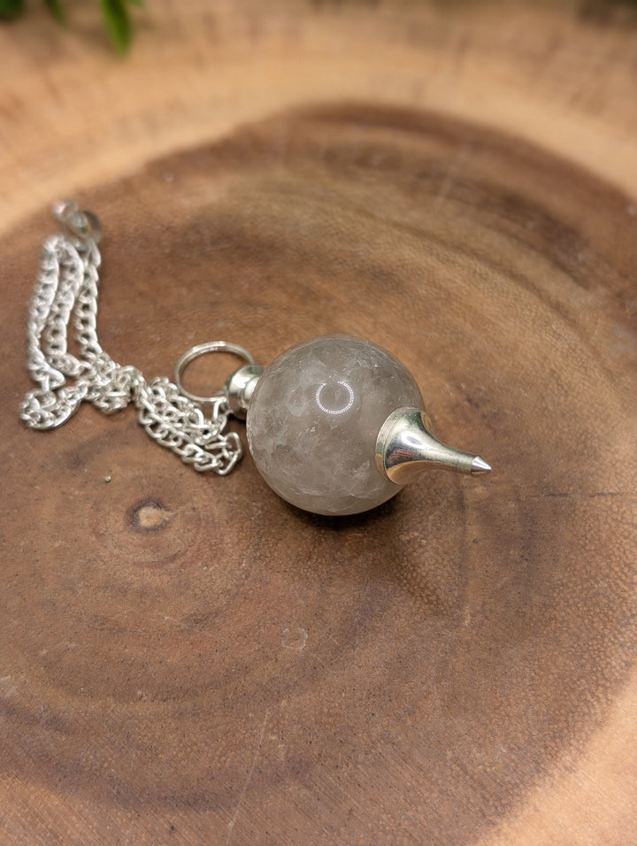 Smoky Quartz Sphere Pendulum