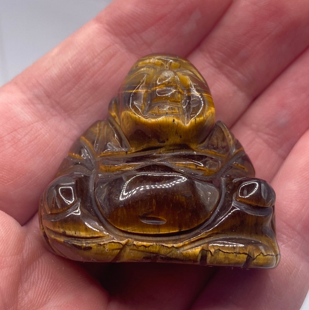 Tiger Eye Mini Buddha