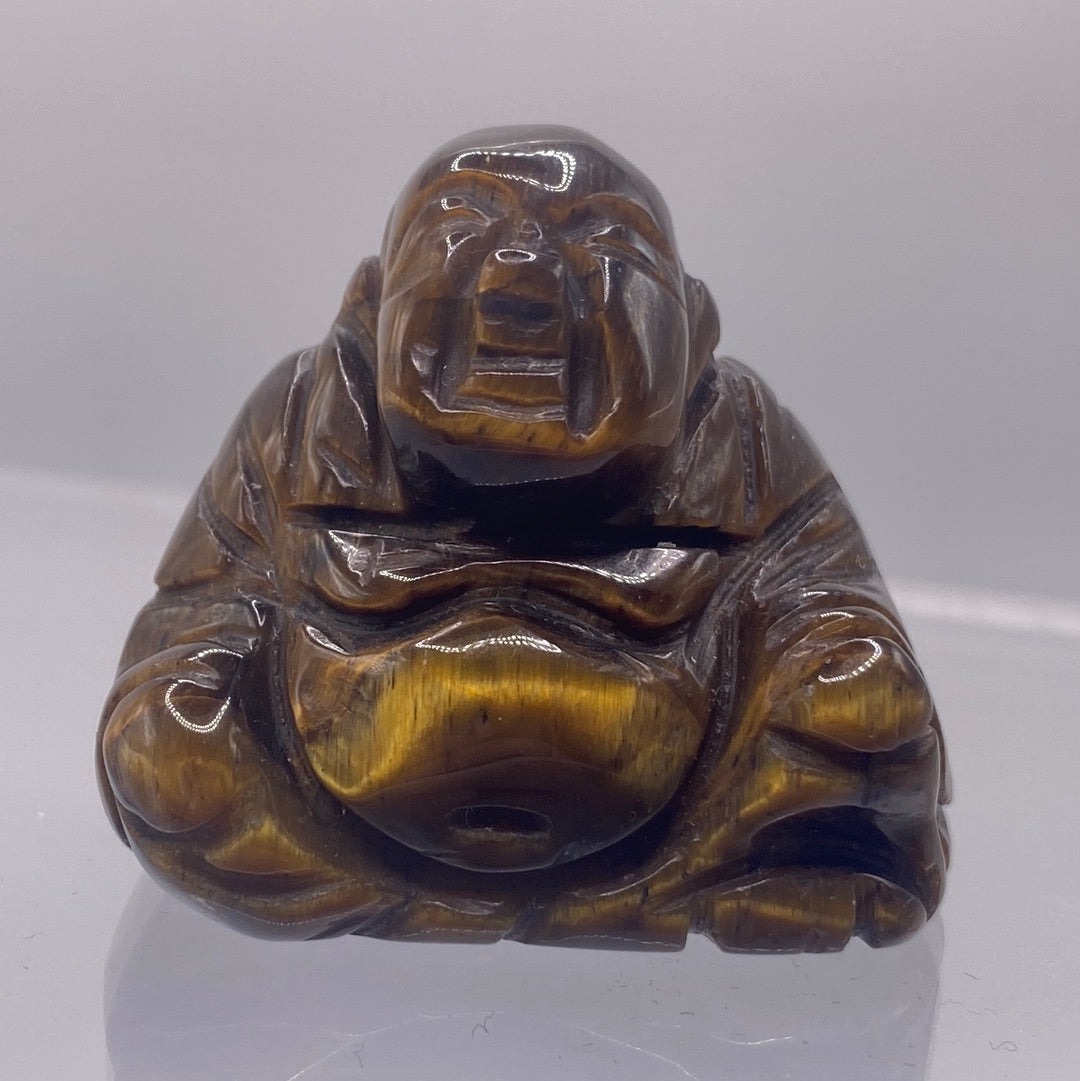 Tiger Eye Mini Buddha