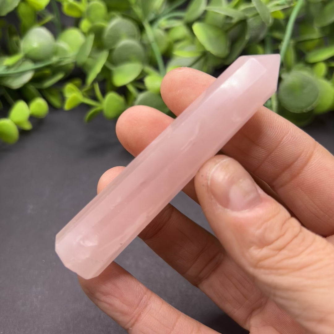 Rose Quartz Polished Point (#17)