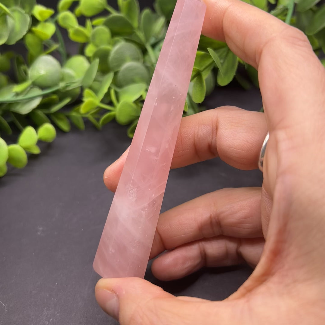 Rose Quartz Polished Point (#13)