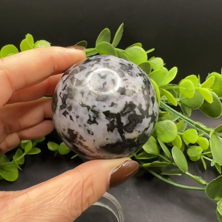 Indigo Gabbro Sphere 60mm