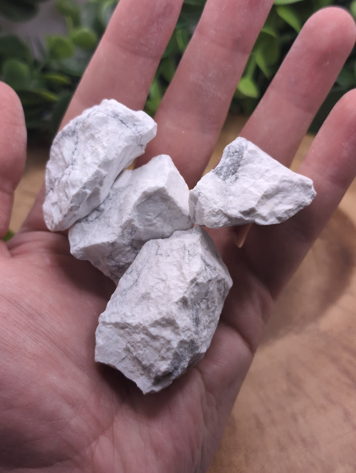 Howlite Rough cut
