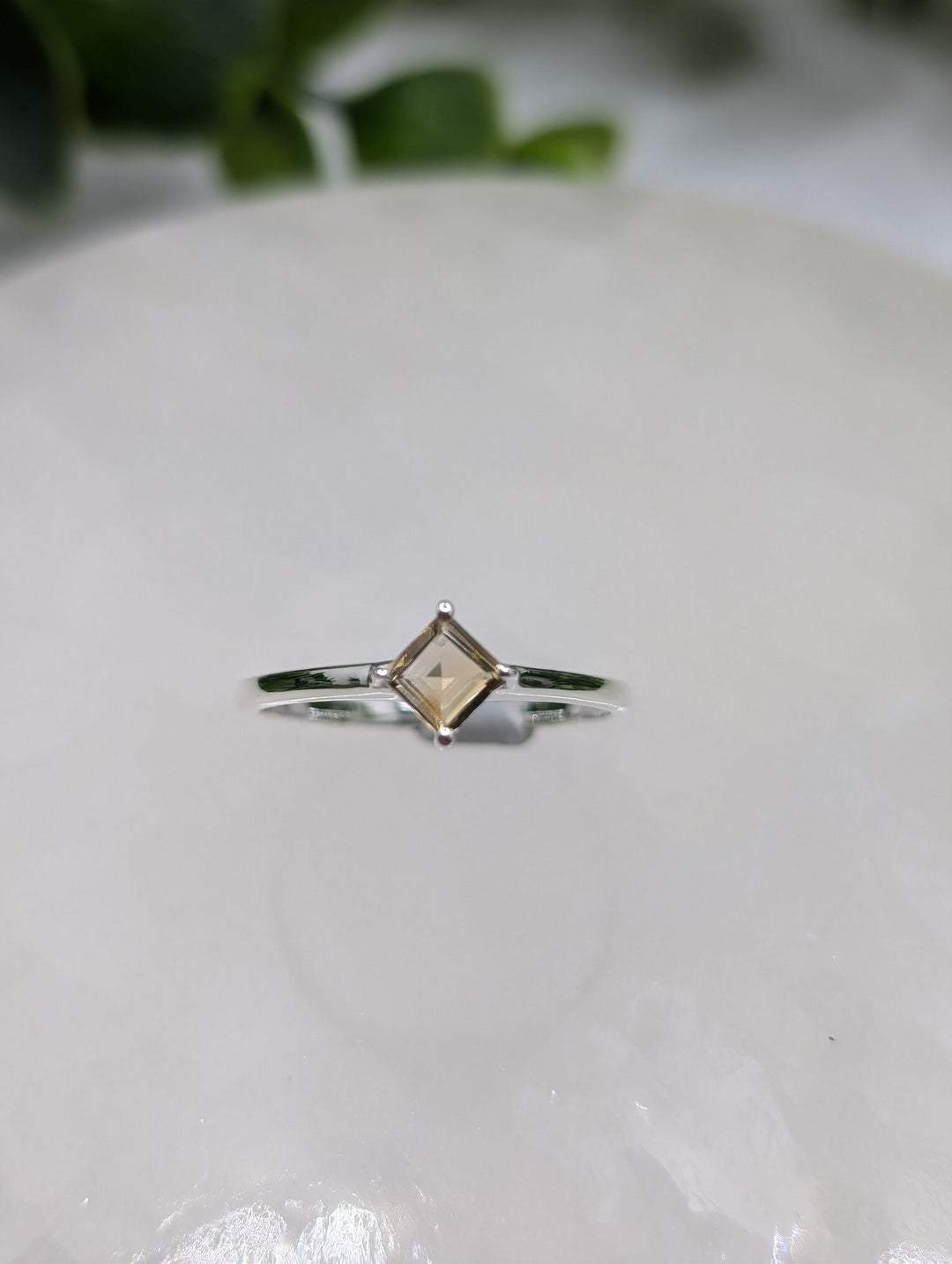 Citrine Sterling Silver Ring