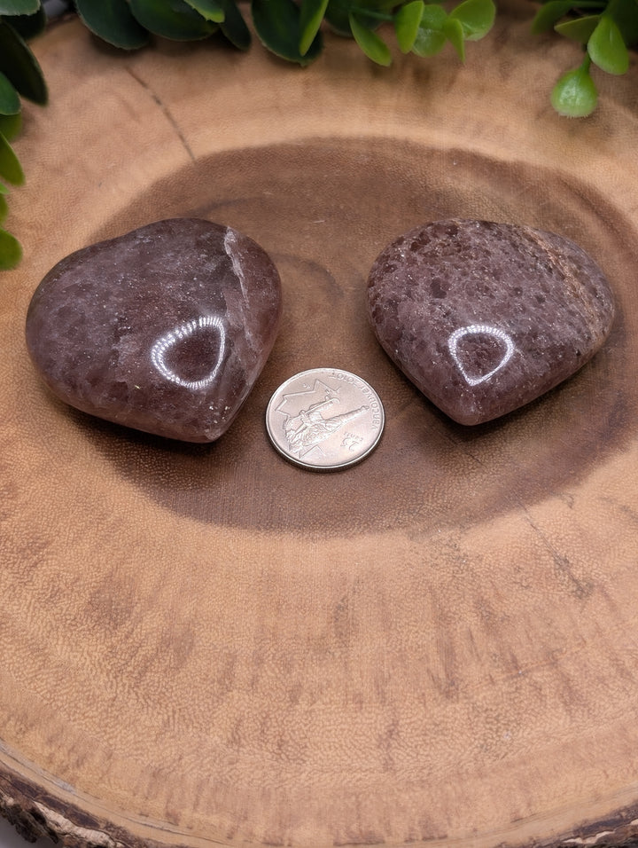 Strawberry Quartz Heart